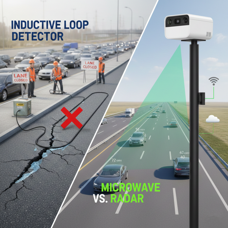 Loop Detector vs Radar