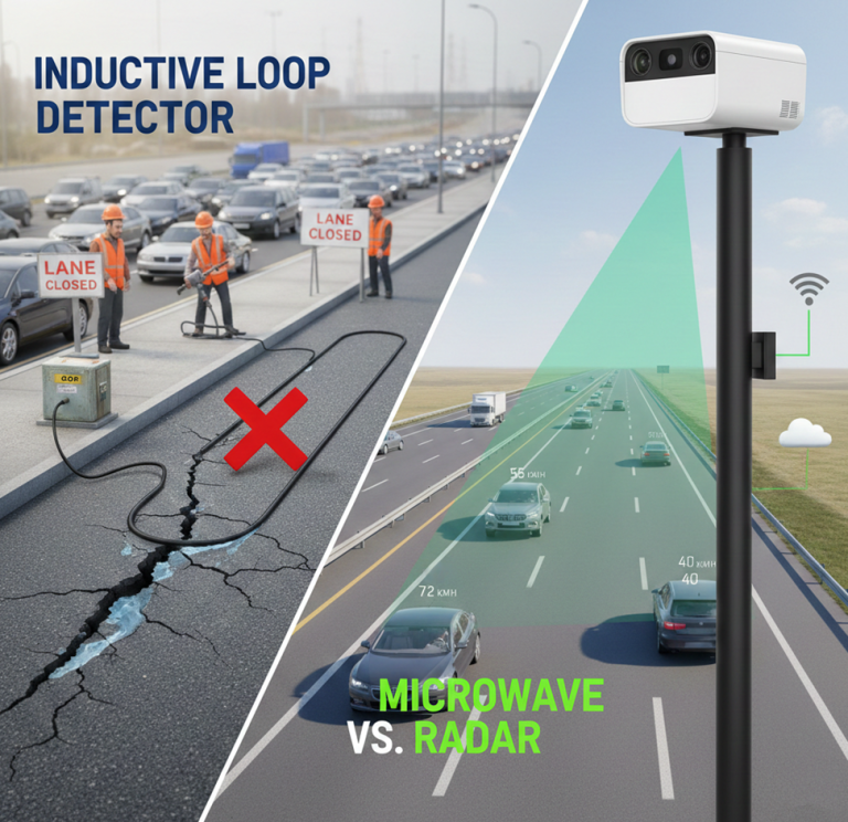 Loop Detector vs Radar
